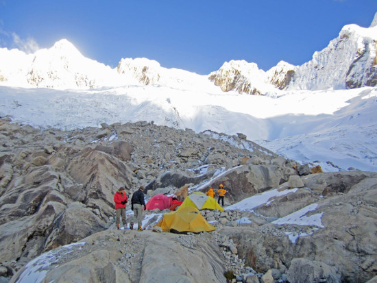 Alpamayo Camp