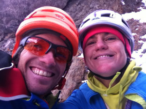 Andrés and Annie on Top of The Ribbon