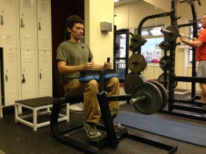 Weighted Calf Raises